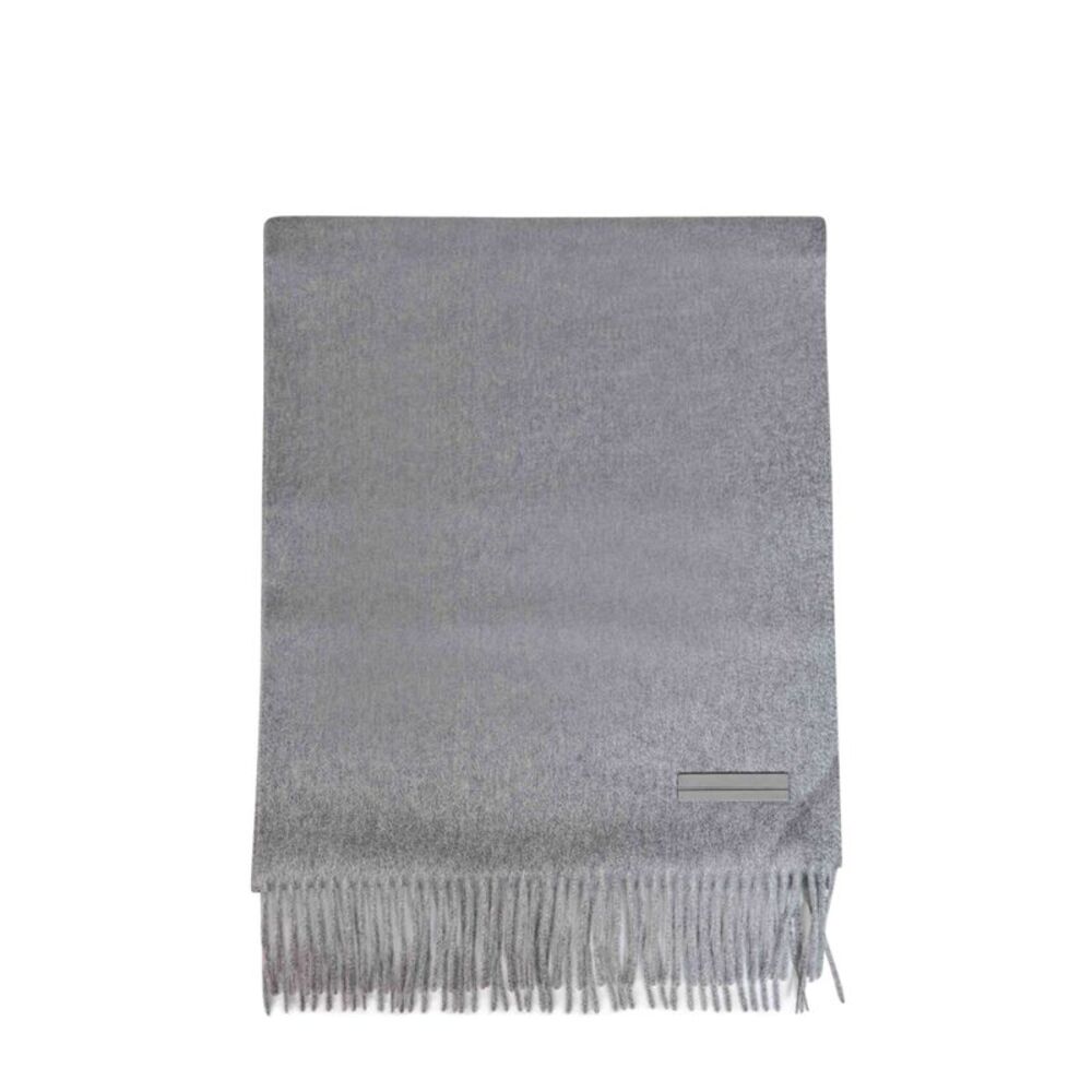 Zegna Men Medium Grey Oasi Cashmere Scarf